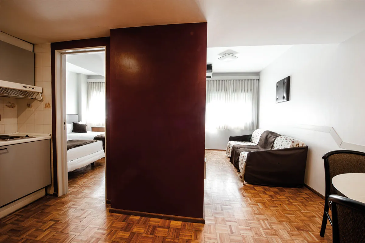 Mono ambiente (30 m²)